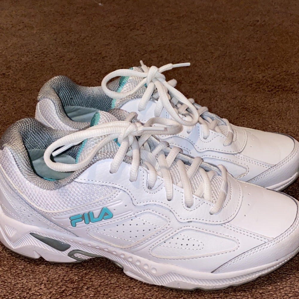 Filas new white sneakers